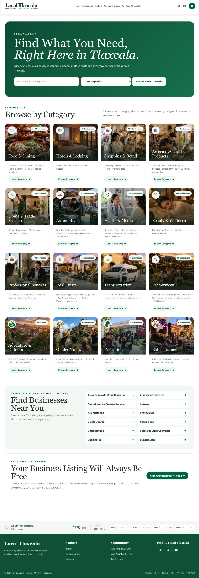 Captura de pantalla de Local Tlaxcala
